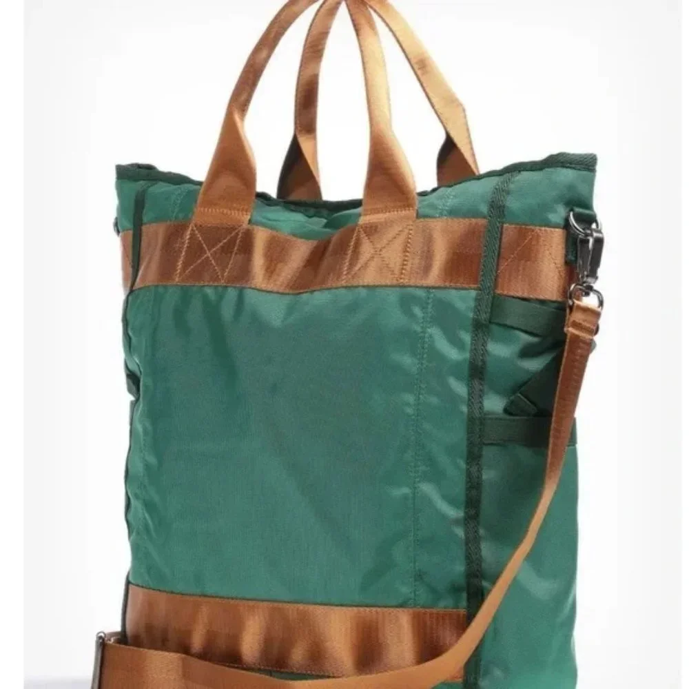 035 George Gina & Lucy green Milano Bag NWT